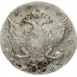 Russia 1 Rouble 1773 СПБ-ЯЧ -Т.И. St. Petersburg. Catherine II (1762-1796). Obverse: Crowned bust right. Reverse...