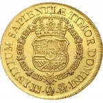 Spain 8 Escudos 1729 JJM Philip V (1700-1746). Obverse: Bust of Philip V of spain surrounded by lettering. Lettering...