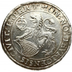 Switzerland Zürich 1 Thaler 1559 Obverse: Lion with coat of arms and orb l. Reverse: Crowned double-headed eagle...