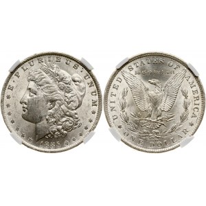 USA 1 Dollar 1885 O 'Morgan Dollar' New Orleans. Obverse: Liberty head; facing left. Lettering: E·PLURIBUS·UNUM LIBERTY...