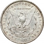 USA 1 Dollar 1896 'Morgan Dollar' Philadelphia. Obverse: Liberty head; facing left. Lettering: E·PLURIBUS·UNUM LIBERTY...