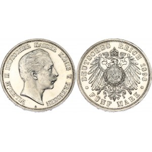 Germany - Empire Prussia 5 Mark 1898 A PROOF
