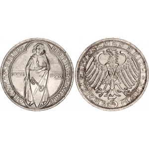 Germany - Weimar Republic 3 Reichsmark 1928 A