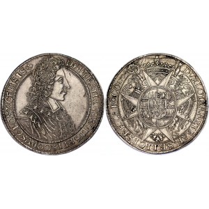 Austrian States Olmutz 1 Taler 1704