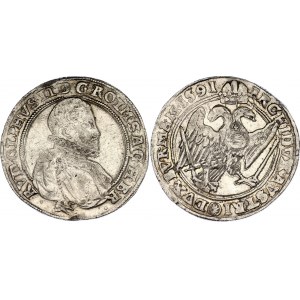 Bohemia 1 Taler 1591