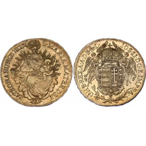 Hungary 1/2 Taler 1782 B