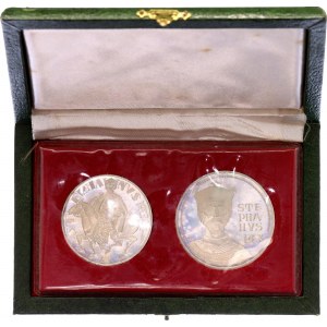 Hungary Proof Set 50 & 100 Forint 1972