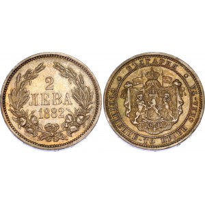 Bulgaria 2 Leva 1882