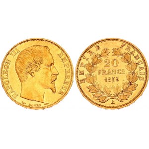 France 20 Francs 1855 A