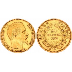 France 20 Francs 1859 BB