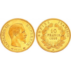 France 10 Francs 1858 A