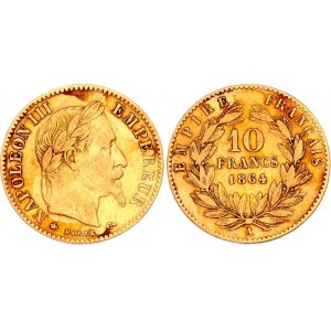 France 10 Francs 1864 A