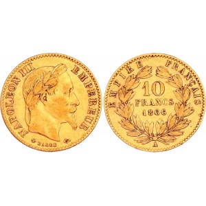 France 10 Francs 1866 A
