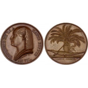 France Copper Medal Napoléon Bonaparte, as General de l'armée d'Orient 1798