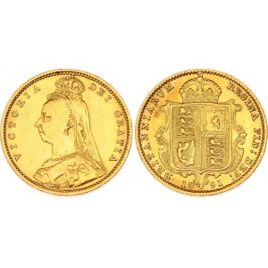 Great Britain 1/2 Sovereign 1891