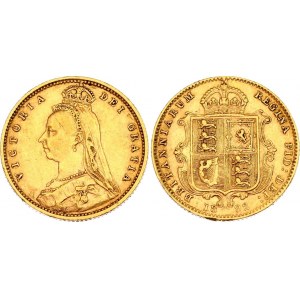 Great Britain 1/2 Sovereign 1892