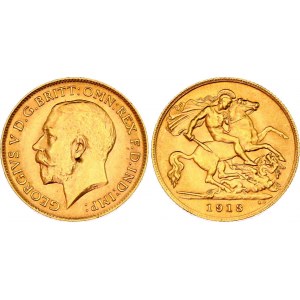 Great Britain 1/2 Sovereign 1913