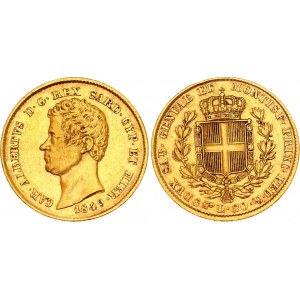 Italian States Sardinia 20 Lire 1849 P