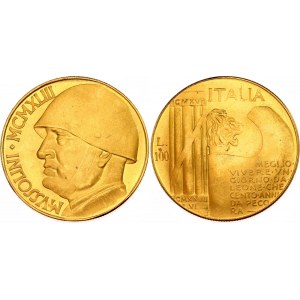 Italy 100 Lire 1948 MCMXXVIII Fantasy Coin