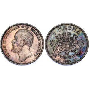 Sweden 1 Krona 1901 EB