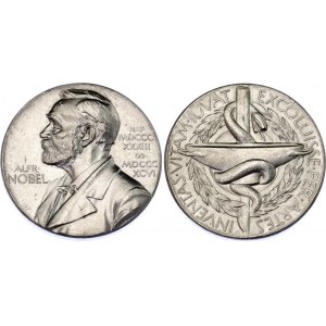 Sweden Silver Medal For the Nobel Prize in Medicine 1982 (ND)