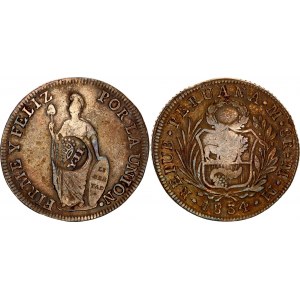 Philippines 8 Reales 1834 (1834-1837) LIMAE MM NGC XF DETAILS