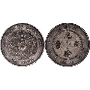 China Chihli 1 Dollar 1908 (34) PCGS XF 45