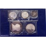 Iran Original Silver Proof Coins Set 1971 AH 1350