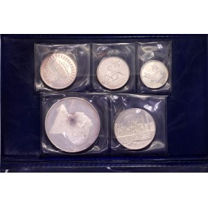 Iran Mint Set of 5 Coins 1971 Empire of Iran