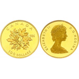 Canada 100 Dollars 1986