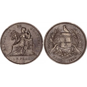 Guatemala 1 Peso 1894