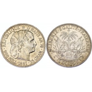 Haiti 1 Gourde 1881