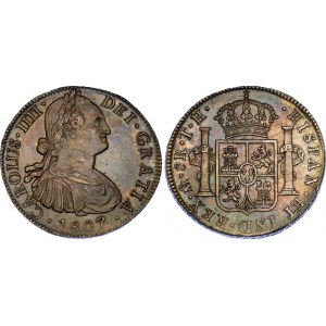 Mexico 8 Reales 1807 TH