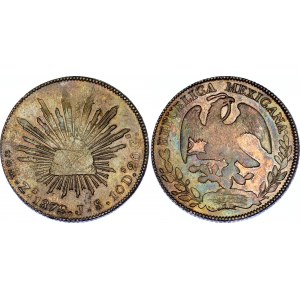 Mexico 8 Reales 1879 Zs JS