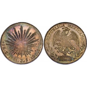 Mexico 8 Reales 1881 Zs JS