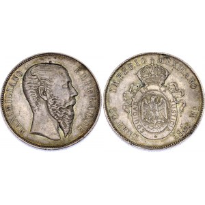 Mexico 50 Centavos 1866 Mo