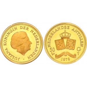 Netherlands Antilles 50 Gulden 1979