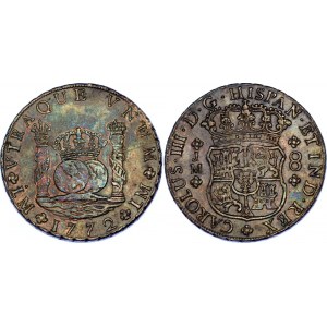 Peru 8 Reales 1772 LM JM