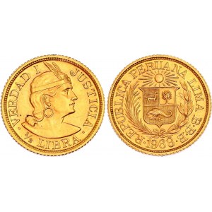 Peru 1/2 Libra 1968 BB