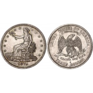 United States 1 Trade Dollar 1876 S NGC MS 63
