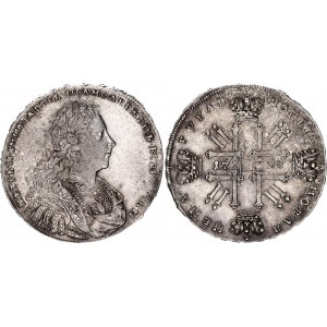 Russia 1 Rouble 1728 NGC AU Details