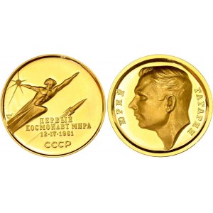 Russia - USSR Gagarin Gold Medal 1964 (ND)
