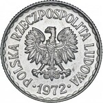zestaw, 50 gr 1949, MN, 1 zł 1972, Al.
