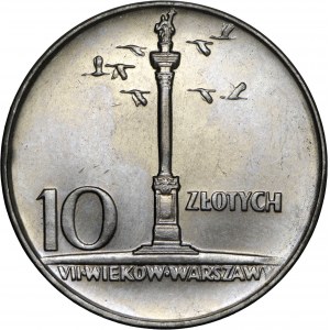 10 zł 1966, Kolumna Zygmunta, MN, mała kolumna