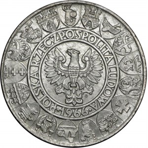 100 zł 1966, Mieszko i Dąbrówka, Ag 900