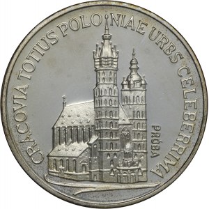100 zł 1981, Kościół Mariacki w Krakowie, próba, Ag 625