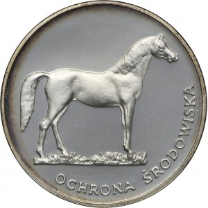 100 zł 1981, Ochrona Środowiska - Koń, Ag 625