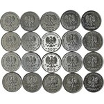 Komplet pób niklowych, 389 sztuk, 1949-1994