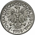 Komplet pób niklowych, 389 sztuk, 1949-1994