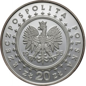 20 zł 1995, Pałac Królewski w Łazienkach, Ag 925